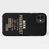 Coques Case-Mate iPhone Je suis pharmacien pour gagner du temps Supposons (Dos (Horizontal))