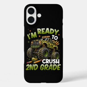 Coques iPhone 16 Plus Je suis prêt à écraser le camion monstre de 2e ann