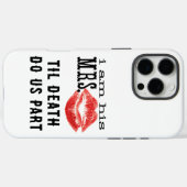 Coques Case-Mate iPhone Je suis Sa Madame. (Verso (horizontal))