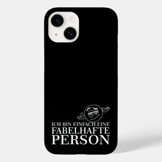 Coques Case-Mate iPhone Je suis simplement une personne fabuleuse ! (Verso)
