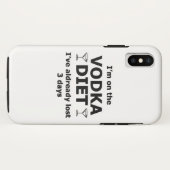 Coques Case-Mate iPhone Je suis sur la vodka Diet (Dos (Horizontal))