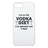Coques Case-Mate iPhone Je suis sur la vodka Diet (Dos)