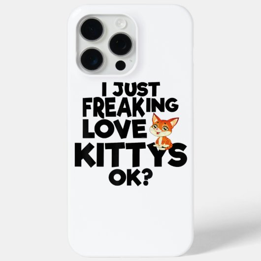 COQUES Case-Mate iPhone JE SUIS TOQUÉ DES CHATS OK (Verso)