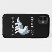 Coques Case-Mate iPhone Je suis un furry, j'assume, c'est mignon, fandom f (Dos (Horizontal))