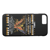 Coques Case-Mate iPhone Je Suis Un Vétéran Grave (Dos (Horizontal))