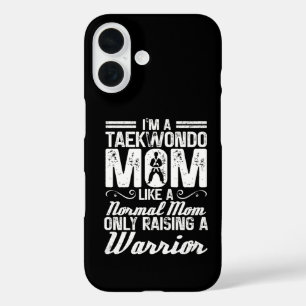 Coques iPhone 16 Je suis une mère de taekwondo comme une mère norma