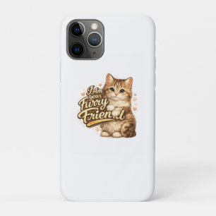Case-Mate iPhone Case Je suis votre ami à fourrure Conception de chat