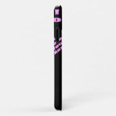 Coques Case-Mate iPhone Je t'aime avec des lettres roses (Dos/Droite)