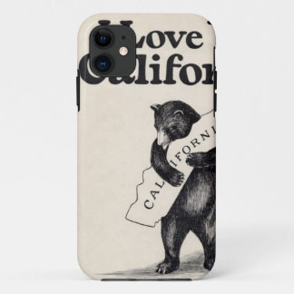 Coques Pour iPhone Je t'aime cas de l'iPhone 5 de la Californie