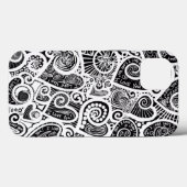 Coques Case-Mate iPhone Je T'Aime Design D'Art Abstrait Scratch (Verso (horizontal))