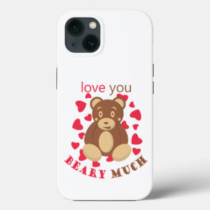 Case-Mate iPhone Case Je t'aime énormément pour la Saint-Valentin