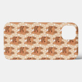 Coques Case-Mate iPhone Je t'aime Frenchie (Verso (horizontal))
