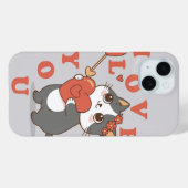 Coques Case-Mate iPhone Je T'Aime Kitty (Verso (horizontal))