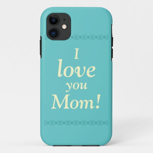 Coques Case-Mate iPhone Je t'aime maman ! Cas de téléphone (Dos)