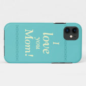 Coques Case-Mate iPhone Je t'aime maman ! Cas de téléphone (Dos (Horizontal))
