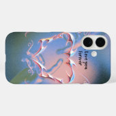 Coques Case-Mate iPhone Je t'aime pour toujours (Verso (horizontal))