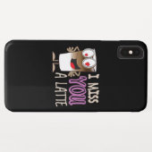 Coques Case-Mate iPhone Je te manque une latte (Dos (Horizontal))