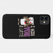 Coques Case-Mate iPhone Je te manque une latte (Dos (Horizontal))