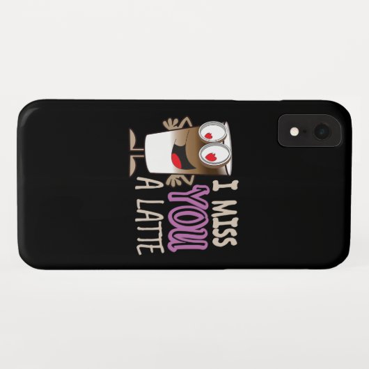 Coques Case-Mate iPhone Je te manque une latte (Dos (Horizontal))