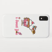 Coques Case-Mate iPhone Je te suce avec un gâteau (Dos (Horizontal))