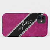 Coques Case-Mate iPhone Je téléphone la CONCEPTION ROSE À LA MODE de (Dos (Horizontal))