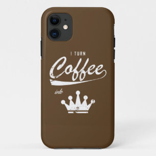Etui iPhone Case-Mate Je transforme le café en KOM