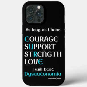 Case-Mate iPhone Case Je Vais Battre...Dysautonomia