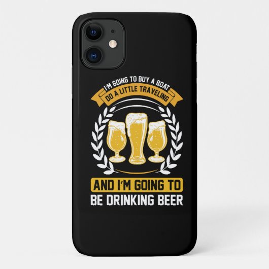 Coques Case-Mate iPhone Je vais boire de la bière (Dos)