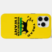 Coques Case-Mate iPhone Je vais filer où je veux (Verso (horizontal))