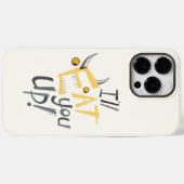 Coques Case-Mate iPhone Je vais vous manger Graphique (Verso (horizontal))