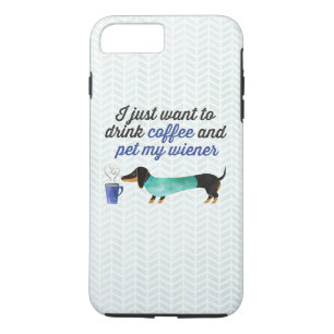 Case-Mate iPhone Case Je veux juste boire du café et utiliser mon évie