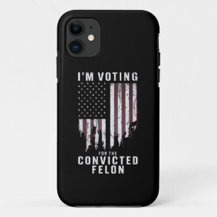 Case-Mate iPhone Case Je Vote Pour Le Condamné Féon Pro Trump 2024