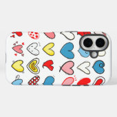 Coques Case-Mate iPhone Je Vous Coeurs Vraiment (Verso (horizontal))