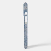 Coques Case-Mate iPhone jean bleu personnalisé (Verso / Gauche)