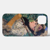Coques Case-Mate iPhone Jeanne (Printemps) Par Édouard Manet (Verso (horizontal))