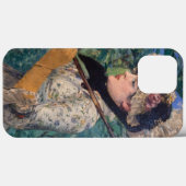 Coques Case-Mate iPhone Jeanne (Printemps) Par Édouard Manet (Verso (horizontal))