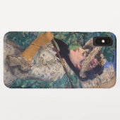 Coques Case-Mate iPhone Jeanne (Printemps) Par Édouard Manet (Dos (Horizontal))