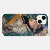 Coques Case-Mate iPhone Jeanne (Printemps) Par Édouard Manet (Verso (horizontal))