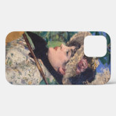 Coques Case-Mate iPhone Jeanne (Printemps) Par Édouard Manet (Verso (horizontal))