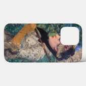 Coques Case-Mate iPhone Jeanne (Printemps) Par Édouard Manet (Verso (horizontal))