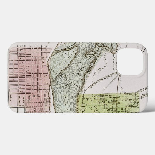 COQUES Case-Mate iPhone JEFFERSONVILLE, INDIANA : CARTE (Verso (horizontal))