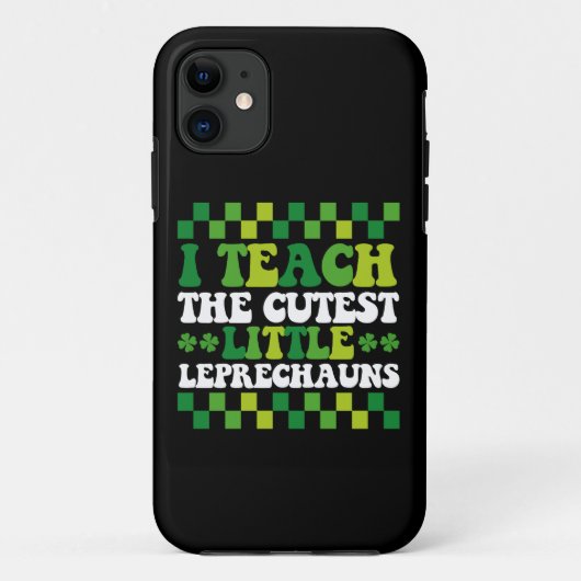 Coques Case-Mate iPhone J'enseigne aux plus mignons petits lutins prof (Dos)