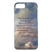Coques Case-Mate iPhone Jeremiah 29:11 Arc-en-ciel (Dos)