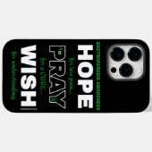 Coques Case-Mate iPhone J'Espère Que Je Prie...Gastroparesis (Verso (horizontal))