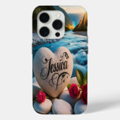 Coques Case-Mate iPhone Jessica's Heart stone River (Verso)
