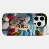 Coques Case-Mate iPhone Jessica's Heart stone River (Verso (horizontal))