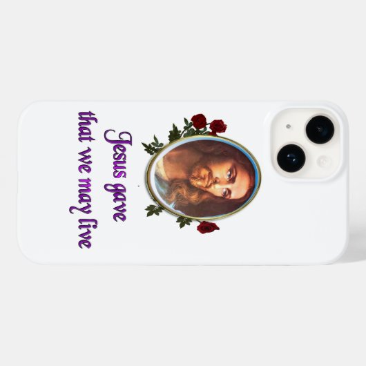 Coques Case-Mate iPhone Jésus (Verso (horizontal))