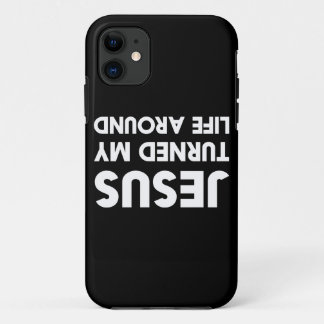 Coque iPhone 11 Jésus a tourné ma vie autour