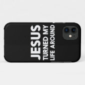 Coques Case-Mate iPhone Jésus a tourné ma vie autour (Dos (Horizontal))
