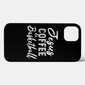Coques Case-Mate iPhone Jésus amour | Jesus Café Et Basket (Verso (horizontal))